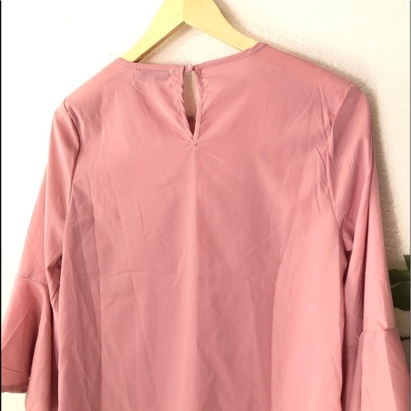 NWT Flare Sleeve Pink Kontrol Top - Picture 6 of 6